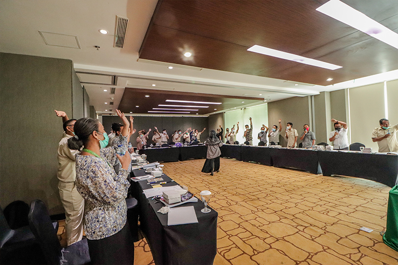 Fasilitas Lengkap Training Room Surabaya AMG Tower
